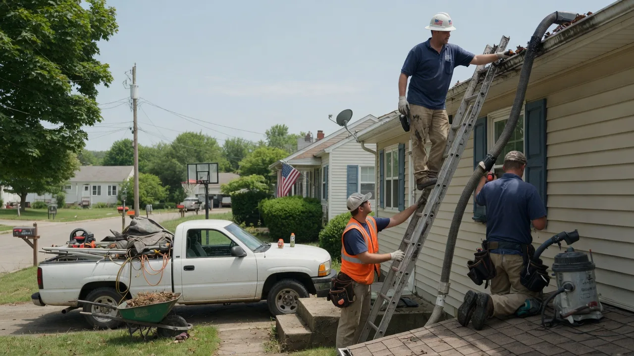 Gutter Installation in Bloomingburg, OH near me